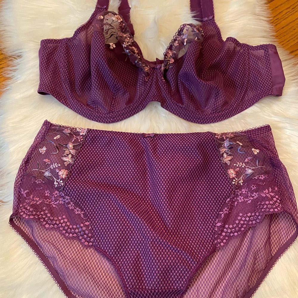Elomi bra and panty set